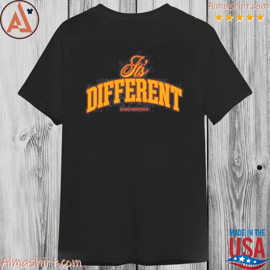 Official larussell it's different goodcompenny shirt