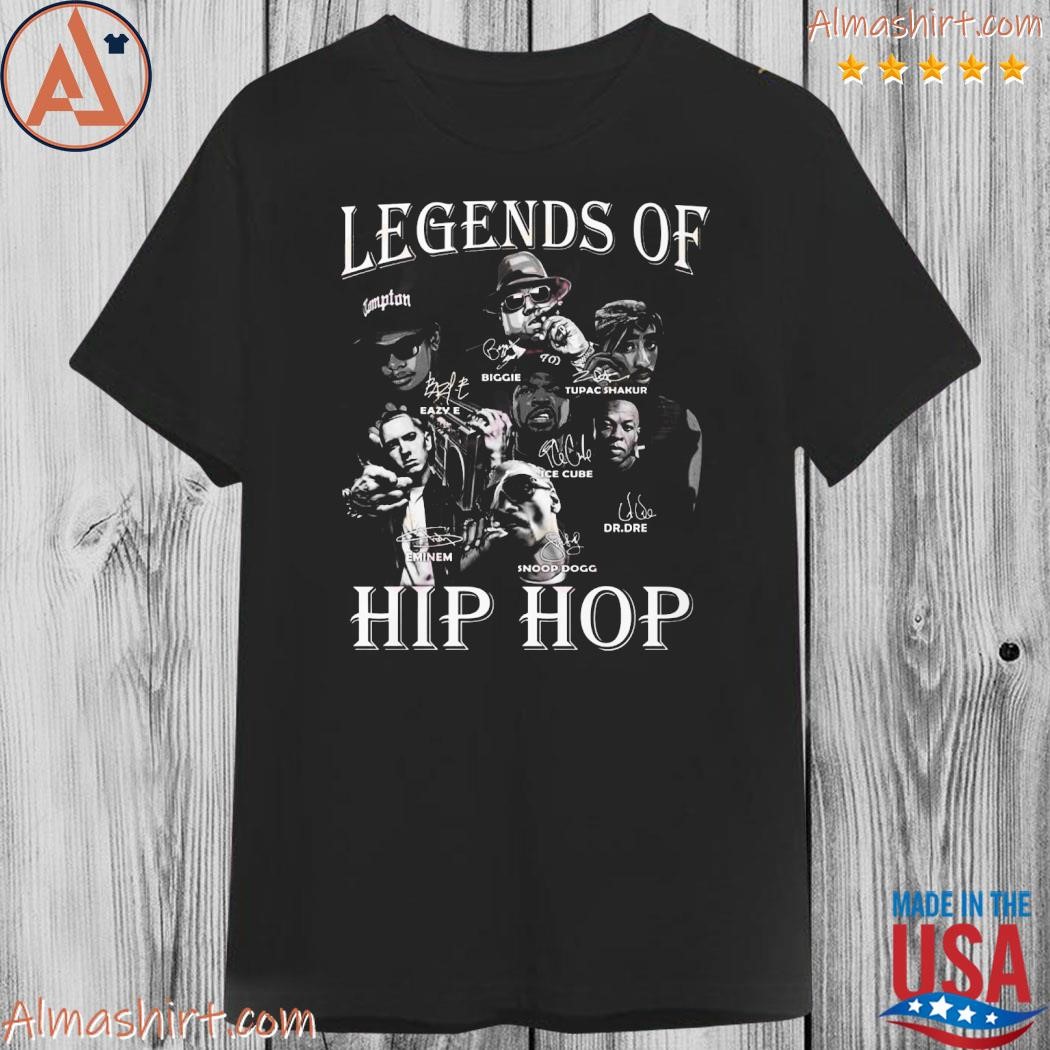 Official legends of hiphop signature shirt