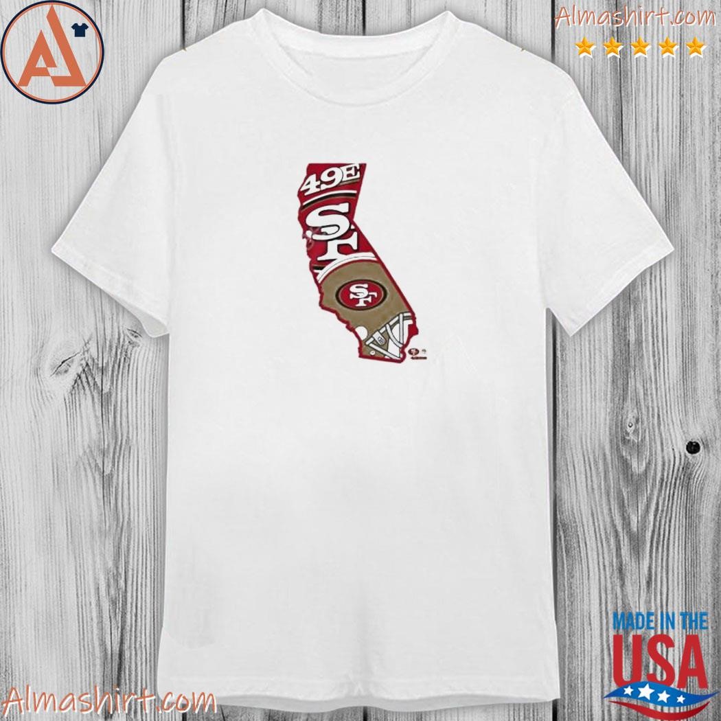 Official san Francisco 49ers New Era Gameday State shirt, hoodie