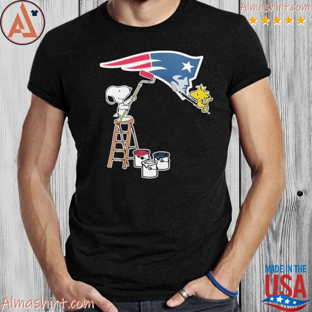 Snoopy Woodstock Go New England Patriots Shirt - High-Quality