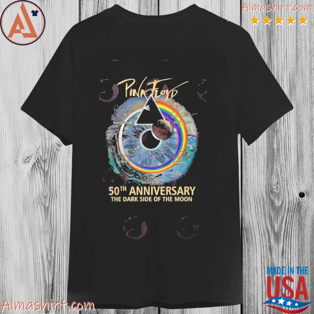 Official pink ployd 50th anniversary the dark side of the moon shirt