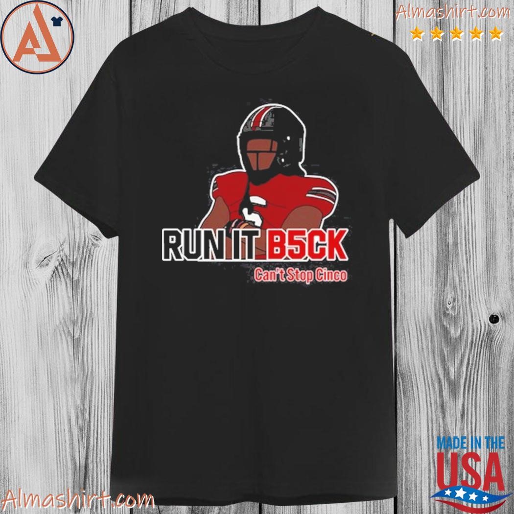 Official run it b5ck shirt