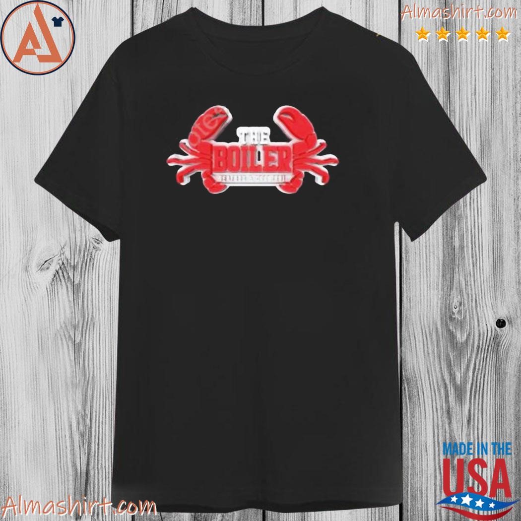 Official the boiler seafood and crab boil s shirt