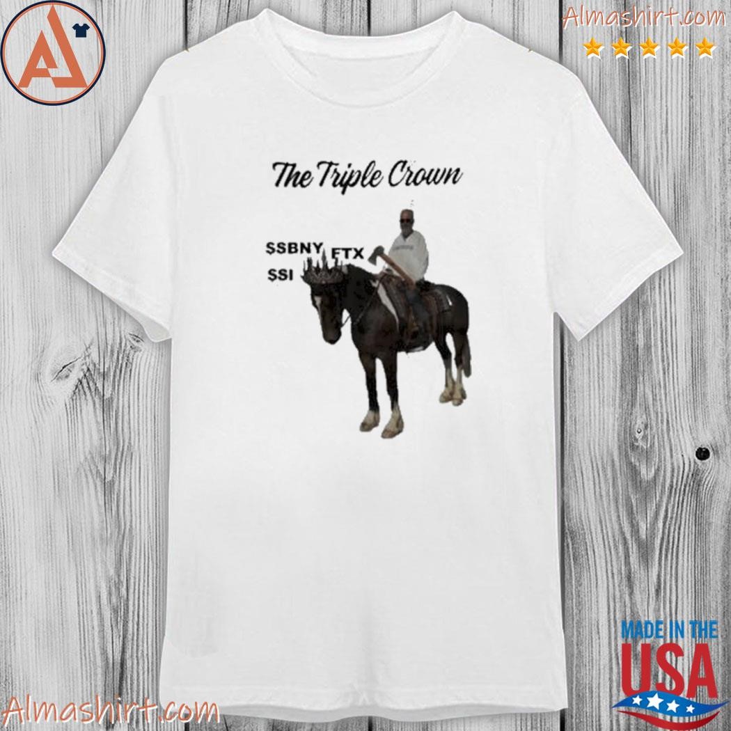 Official the triple crown shirt