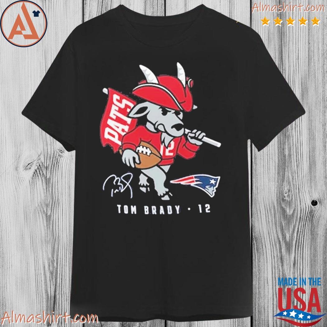 Official tom Brady new england Patriots fanatics branded comeback shirt