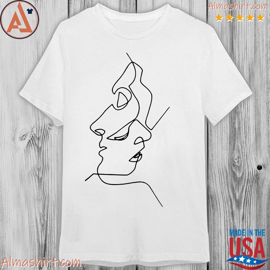Abstract Face Design Art 2023 t-Shirt
