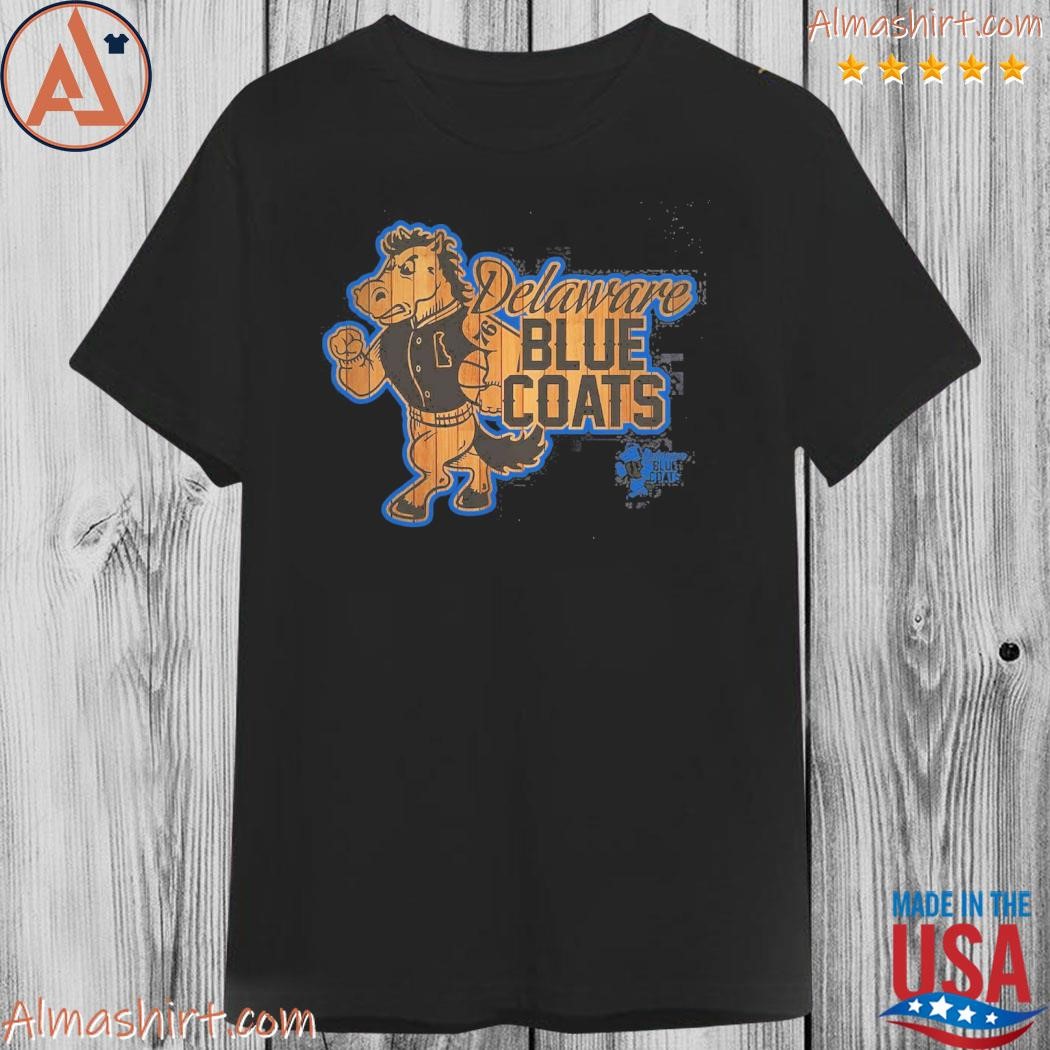Delaware Blue Coats Fanatics Branded Hardwood Wordmark T-Shirt
