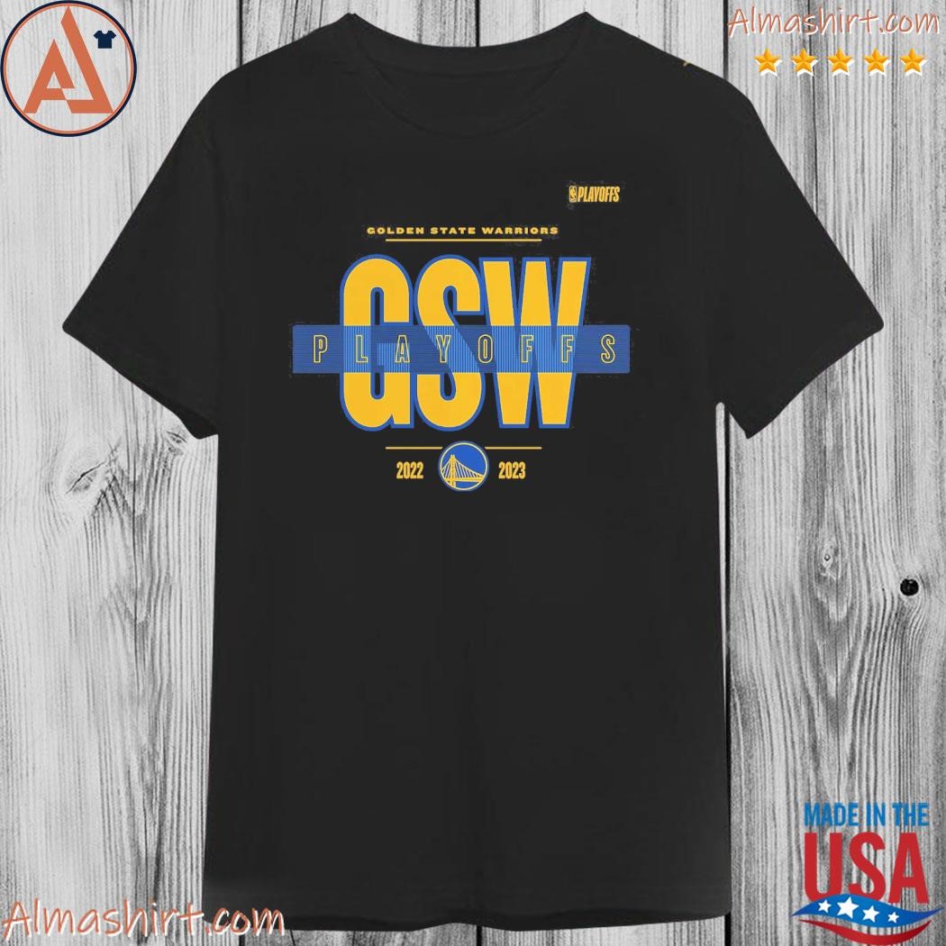 Golden State Warriors Branded 2023 NBA Playoffs Jump Ball T-Shirt