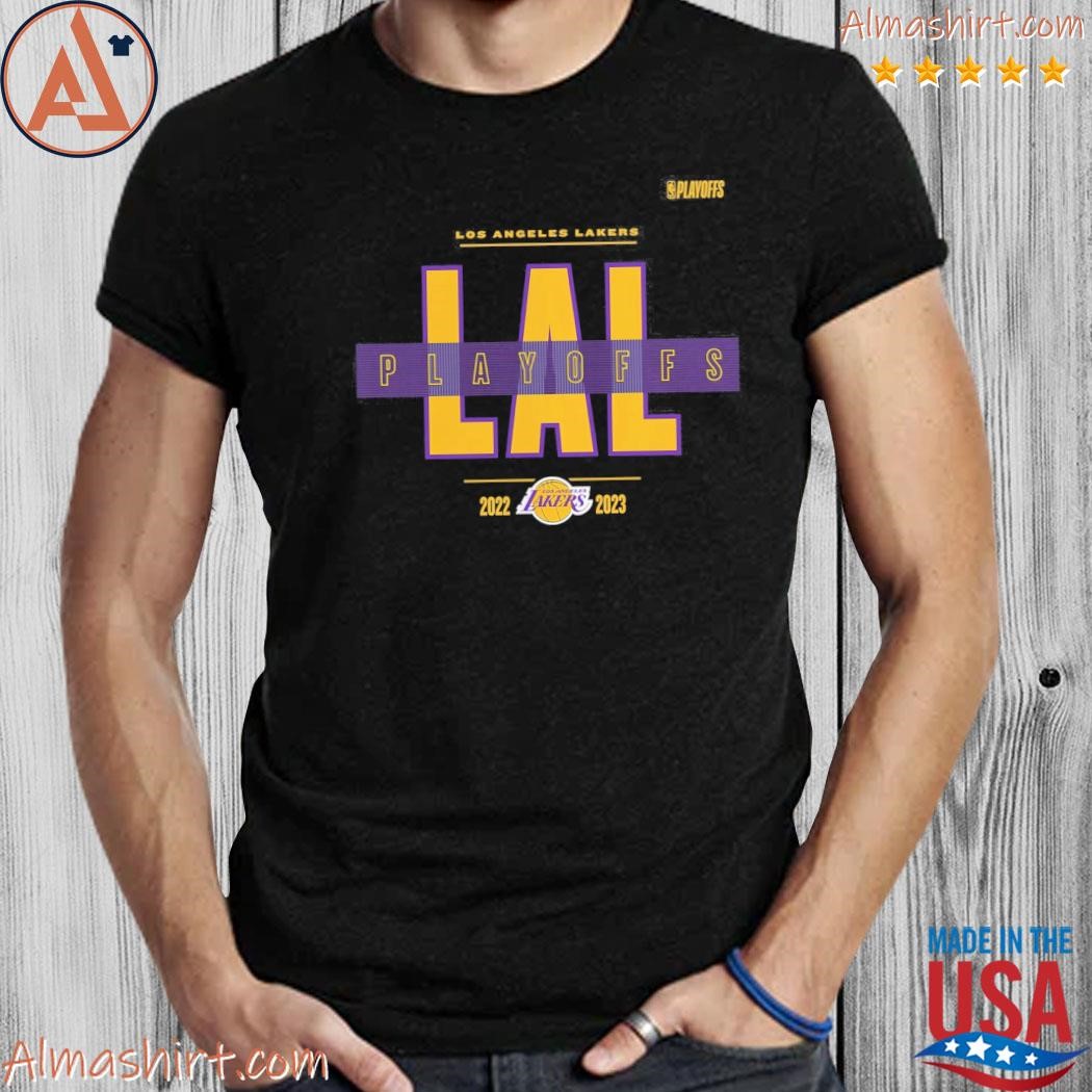 Los Angeles Lakers 2022 2023 NBA Playoffs Jump Ball logo shirt
