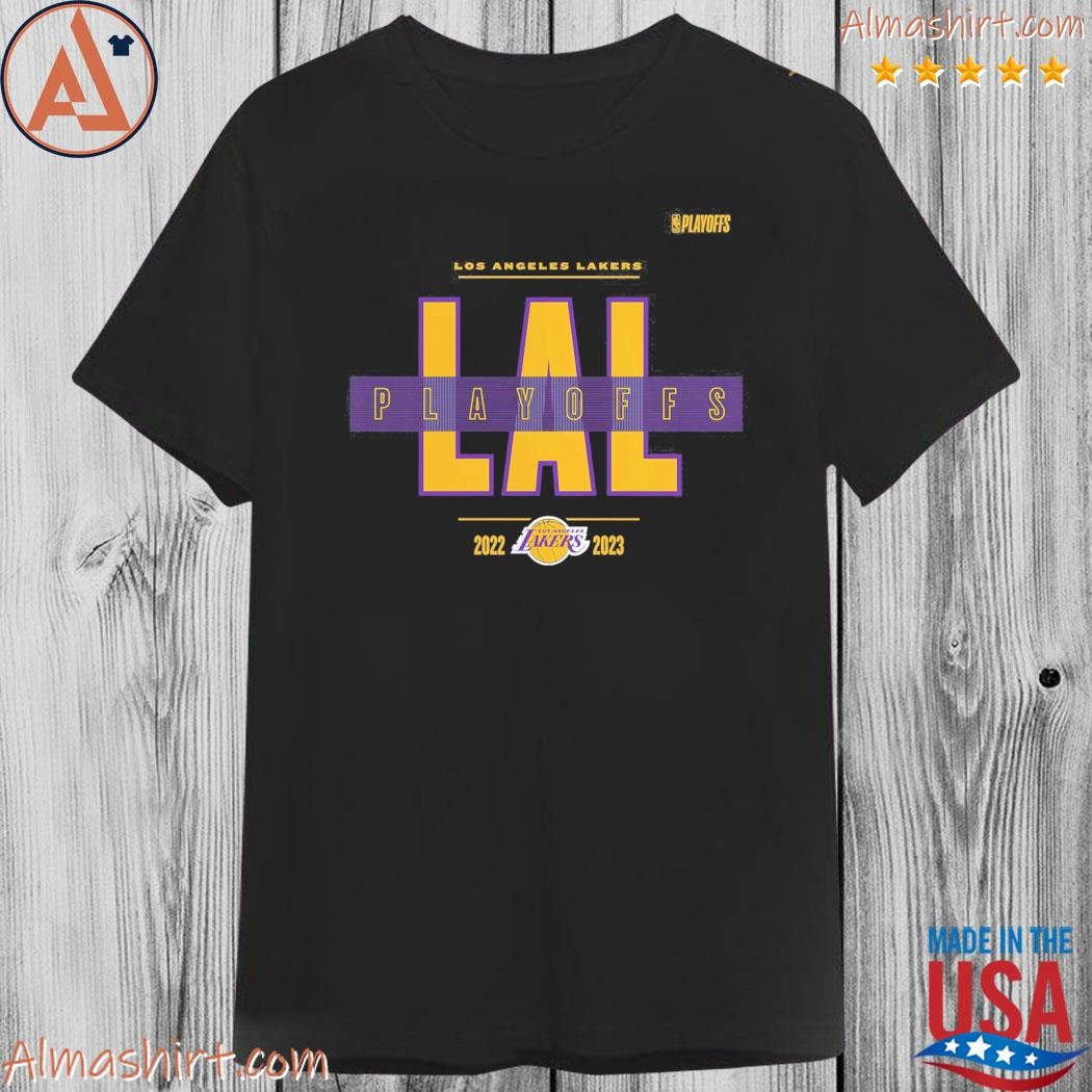 Official Los Angeles Lakers 2022 2023 NBA Playoffs Jump Ball T