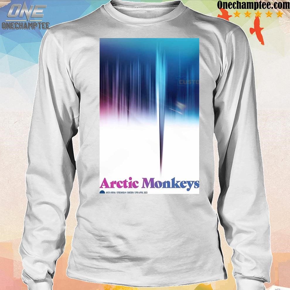 Official arctic monkeys stockholm april 29 2023 aviciI arena Sweden poster  shirt, hoodie, long sleeve tee