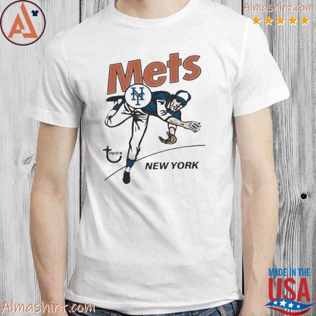 Baseball X Mlb X Topps New York Mets Shirt