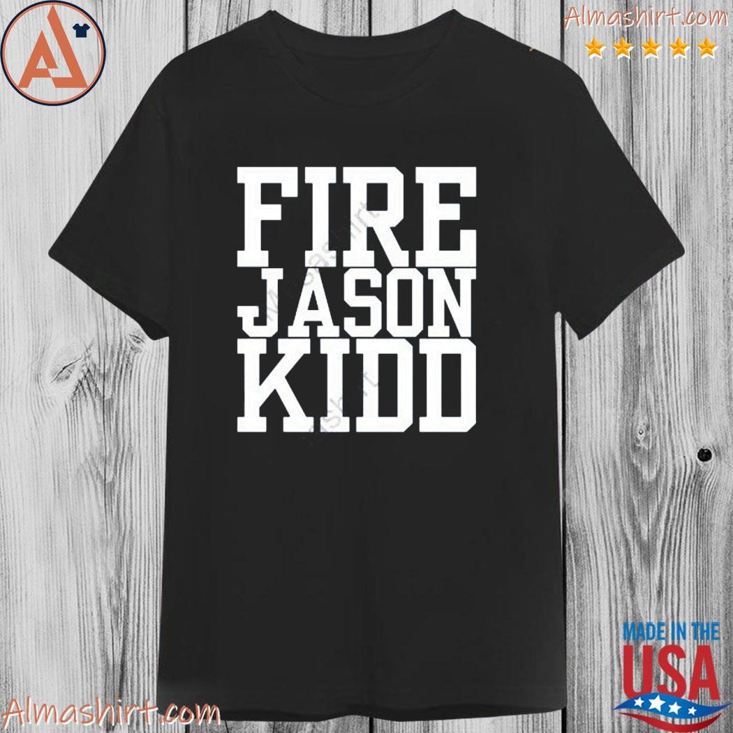 Official fire jason kidd shirt