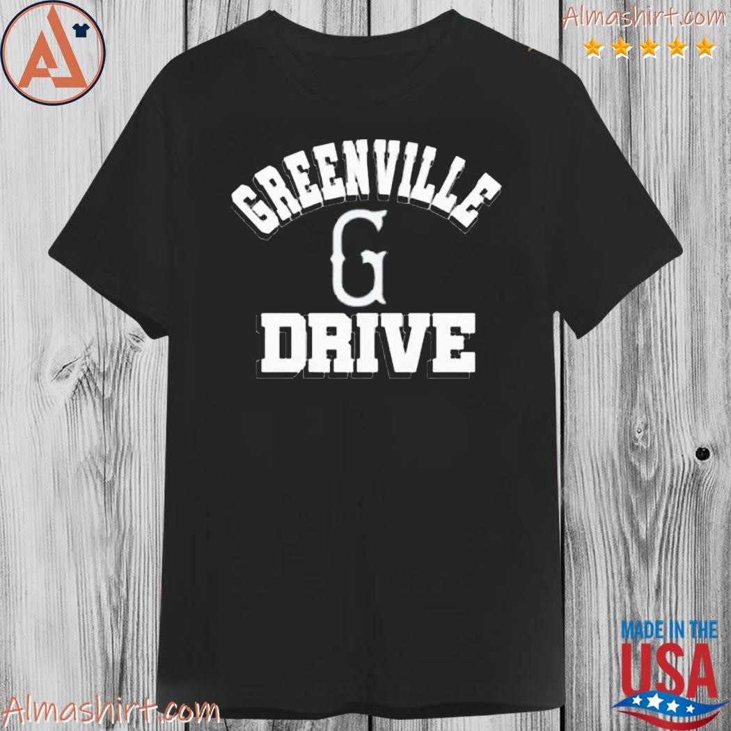 Official greenville drive 47 green unmatched franklin shirt