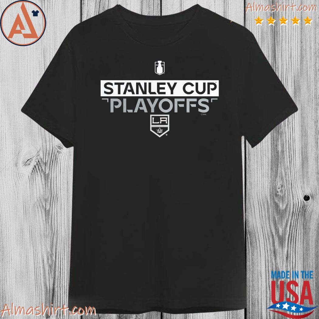 Men's Fanatics Branded Black Los Angeles Kings 2023 Stanley Cup Playoffs  T-Shirt