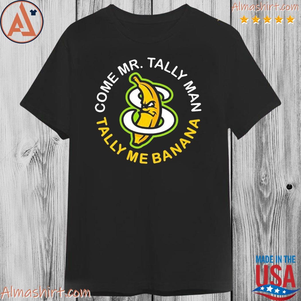 Official savannah bananas tally man shirt