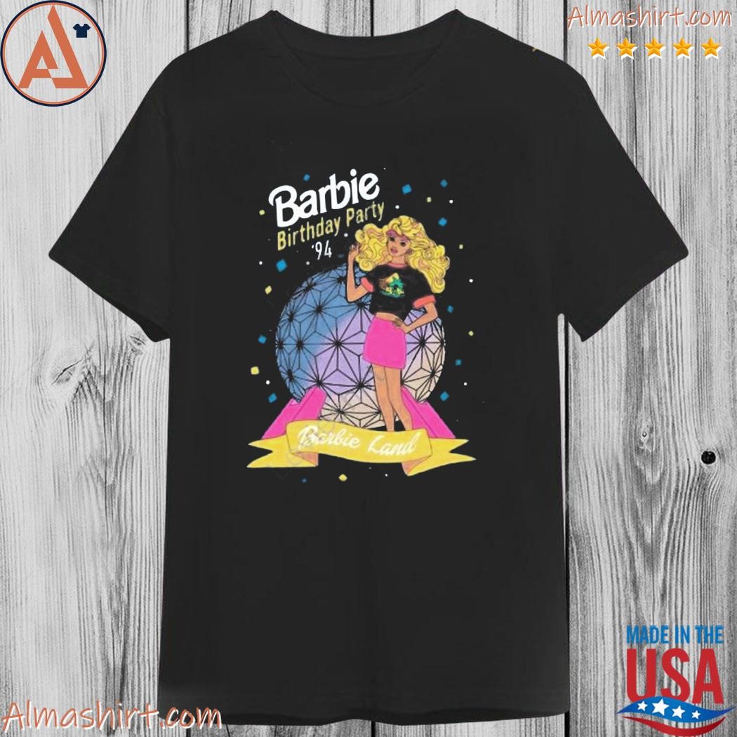 Official the lost Bros barbie birthday party 1994 barbie land shirt