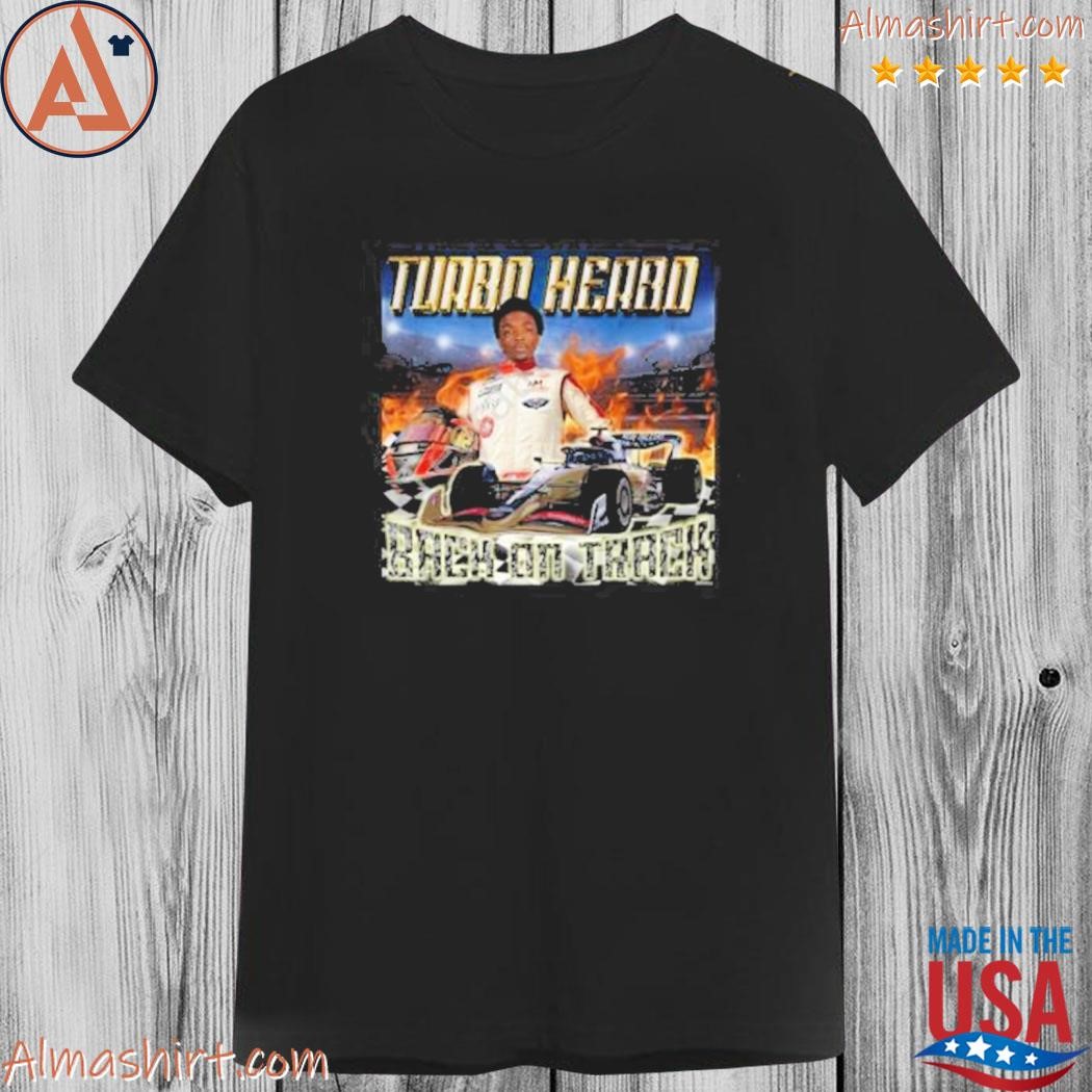 Official turbo herbo back on track shirt