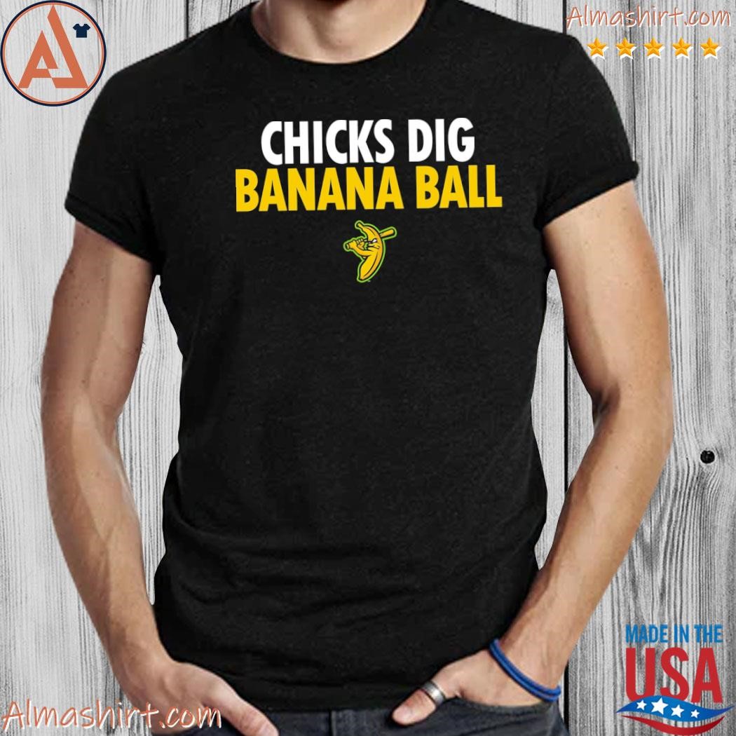 Savannah Bananas Merchandise Chicks Dig Banana Ball Shirt - teejeep