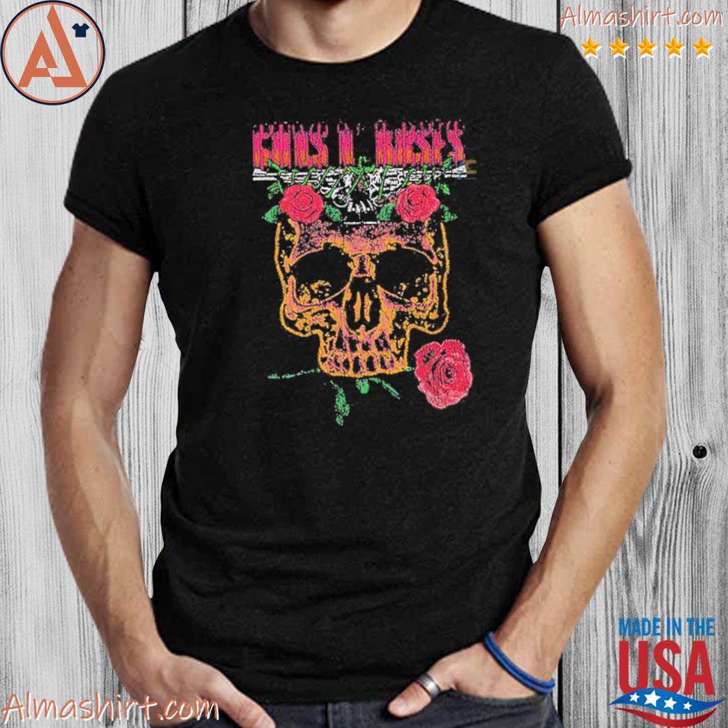 Guns N Roses 1991 US Tour Skull T-Shirt, hoodie, long sleeve tee