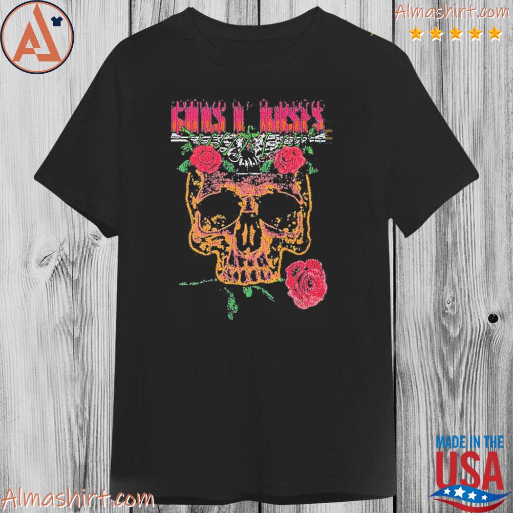 Guns N Roses 1991 US Tour Skull T-Shirt, hoodie, long sleeve tee