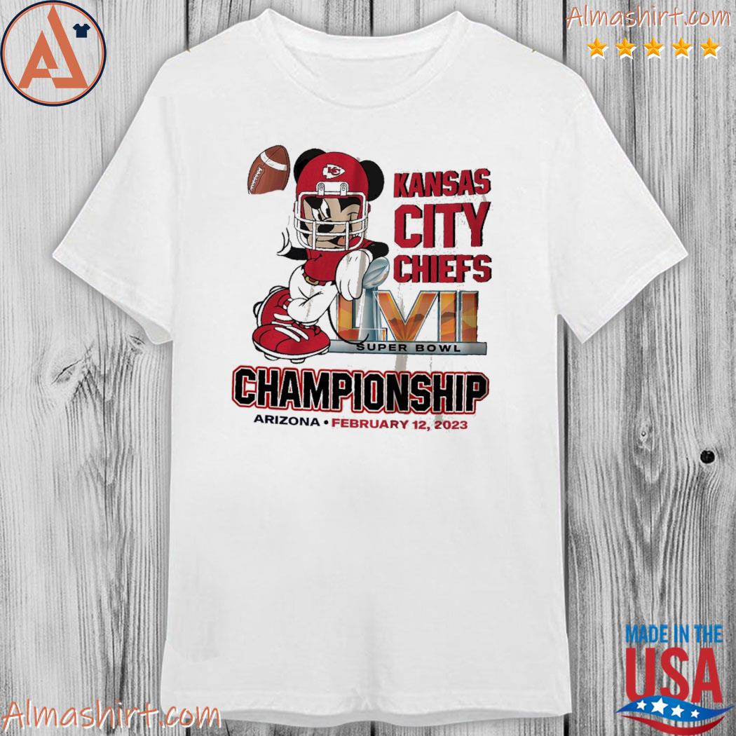 Kansas City Chiefs Mickey Mouse Head Champions Super Bowl shirt