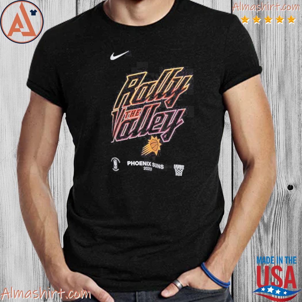 Nike Adult Phoenix Suns Rally The Valley 2023 NBA Playoffs Mantra T-Shirt