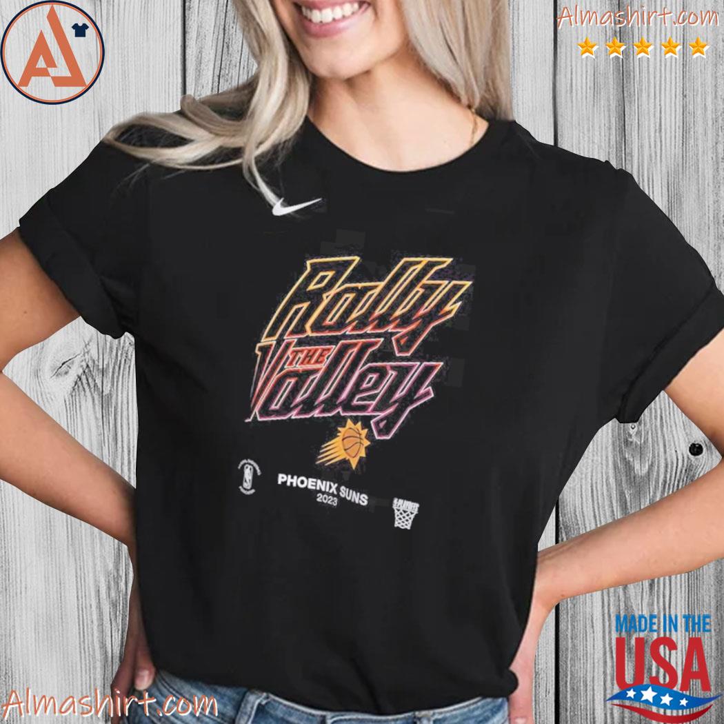 Nike Adult Phoenix Suns Rally The Valley 2023 NBA Playoffs Mantra T-Shirt
