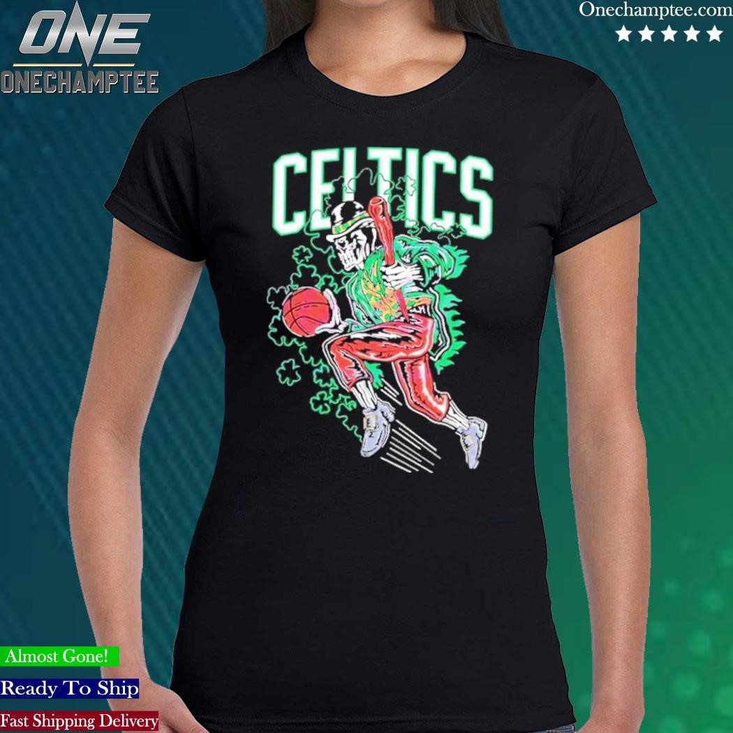 Buy Celtics Clover Skeleton Basketball Boston Celtics Basketball