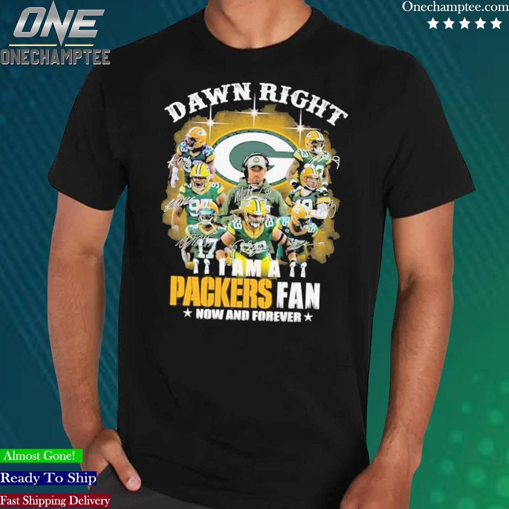 Green Bay Packers Legends Fan Now And Forever T-Shirt