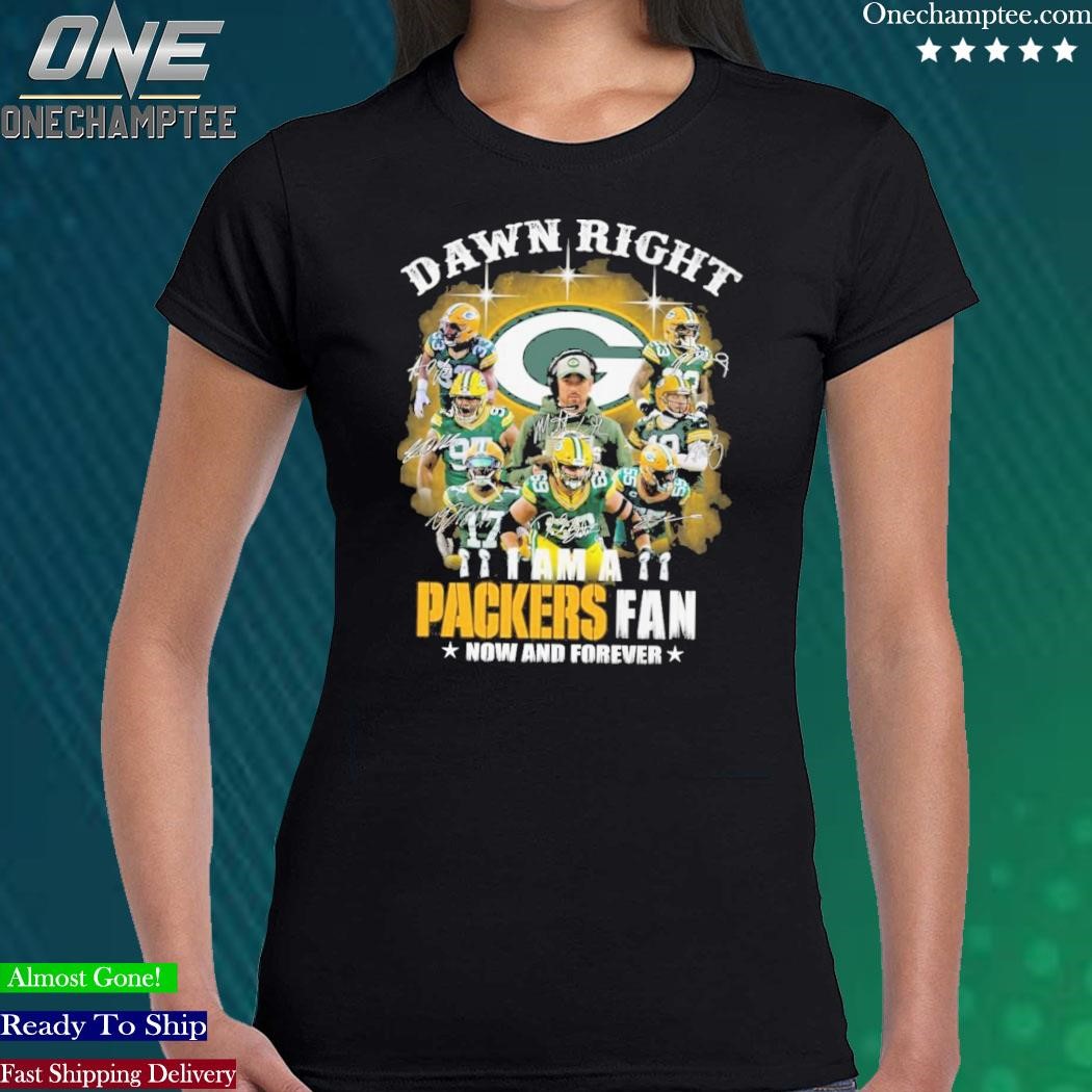 Green Bay Packers Legends Fan Now And Forever T-Shirt