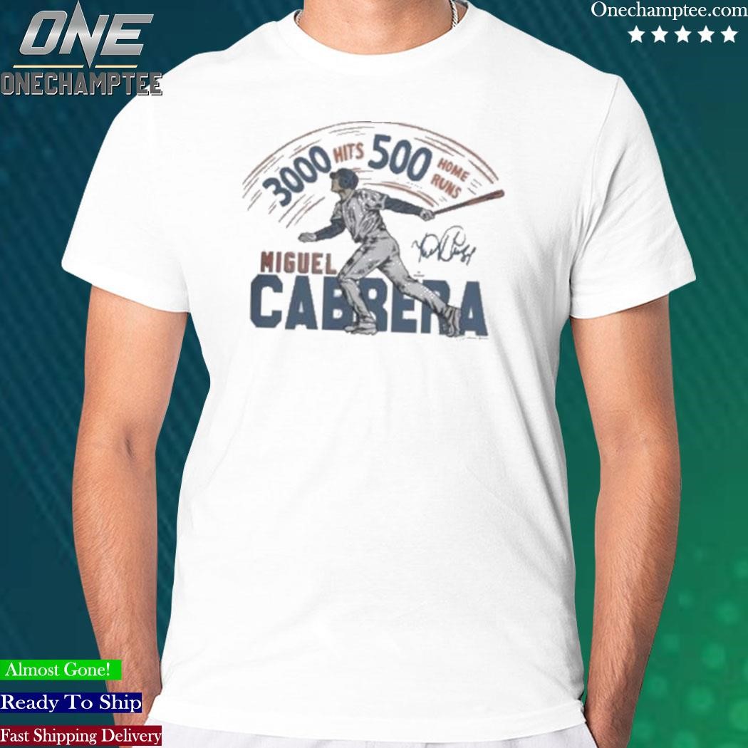 Miguel Cabrera Mr 3000 Hits Detroit Shirt, hoodie, longsleeve tee, sweater