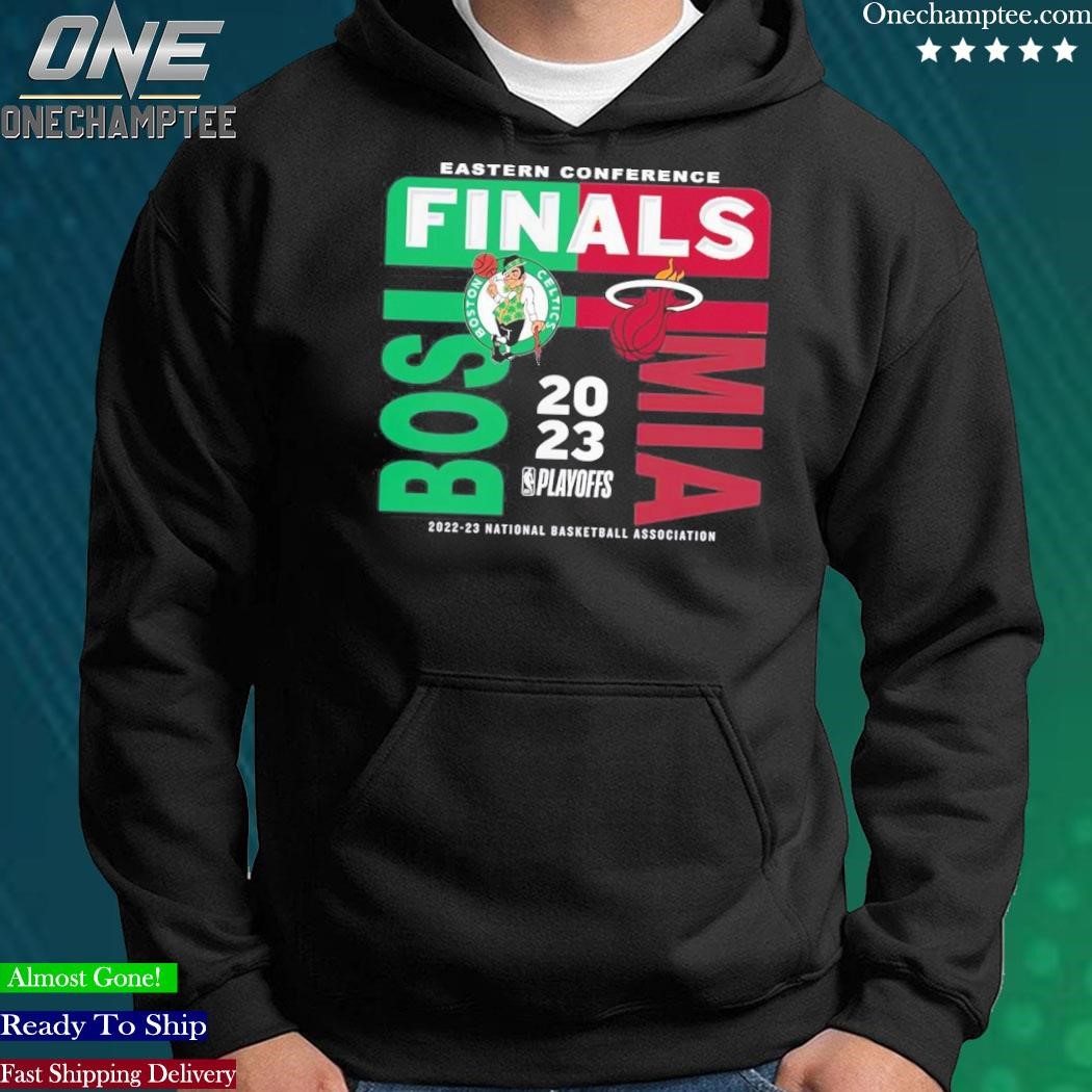 Official playoffs 2023 Miami Heat And Boston Celtics Eastern Conference T- Shirt, hoodie, sweatshirt for men and women