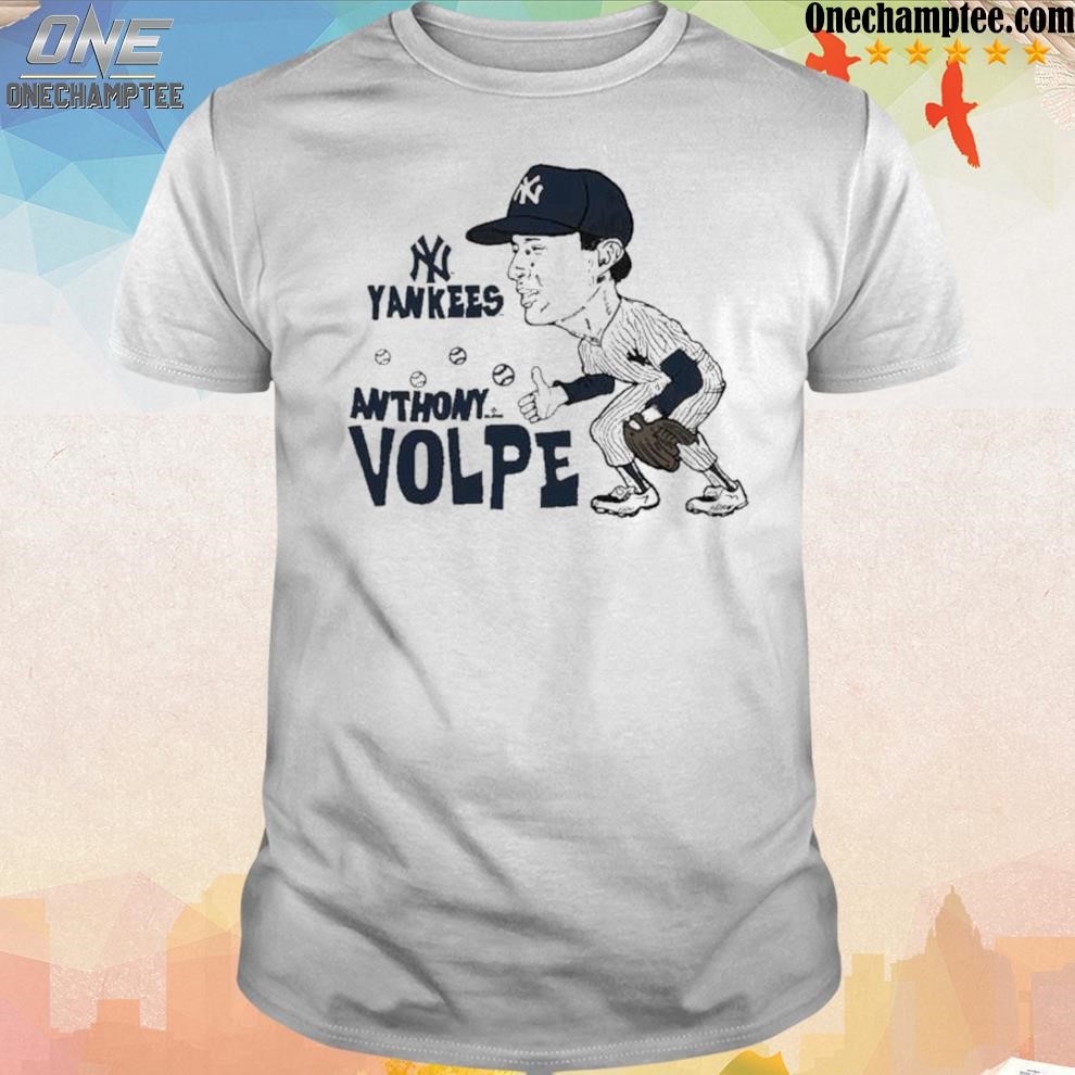 Anthony Volpe New York Yankees Caricature Shirt