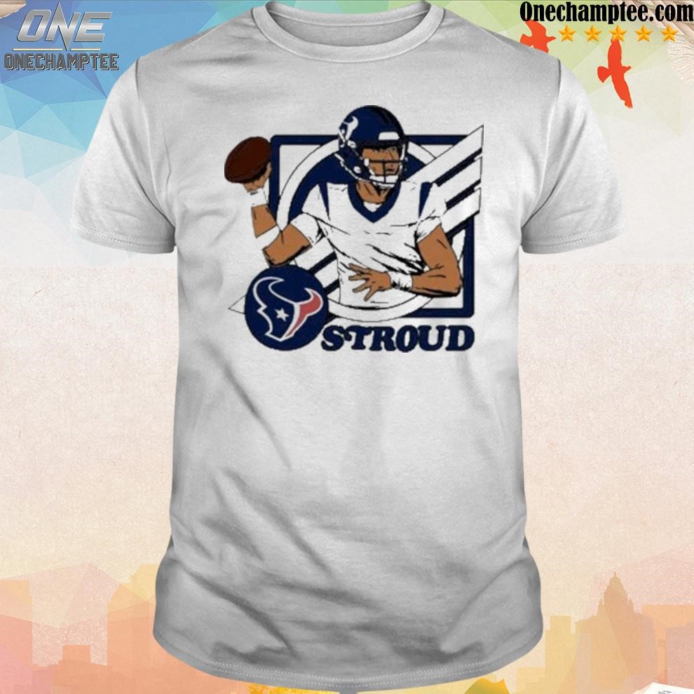 Cj Stroud Houston Texans Homage 2023 Nfl Draft First Round Pick Caricature  Shirt