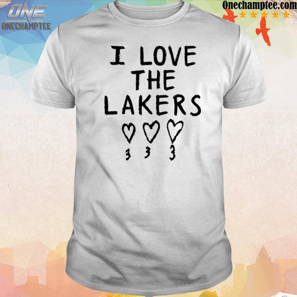 delborg I Love The Lakers T-Shirt