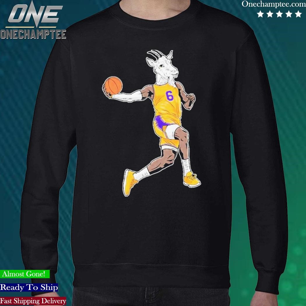 Lebron james goat clearance shirt