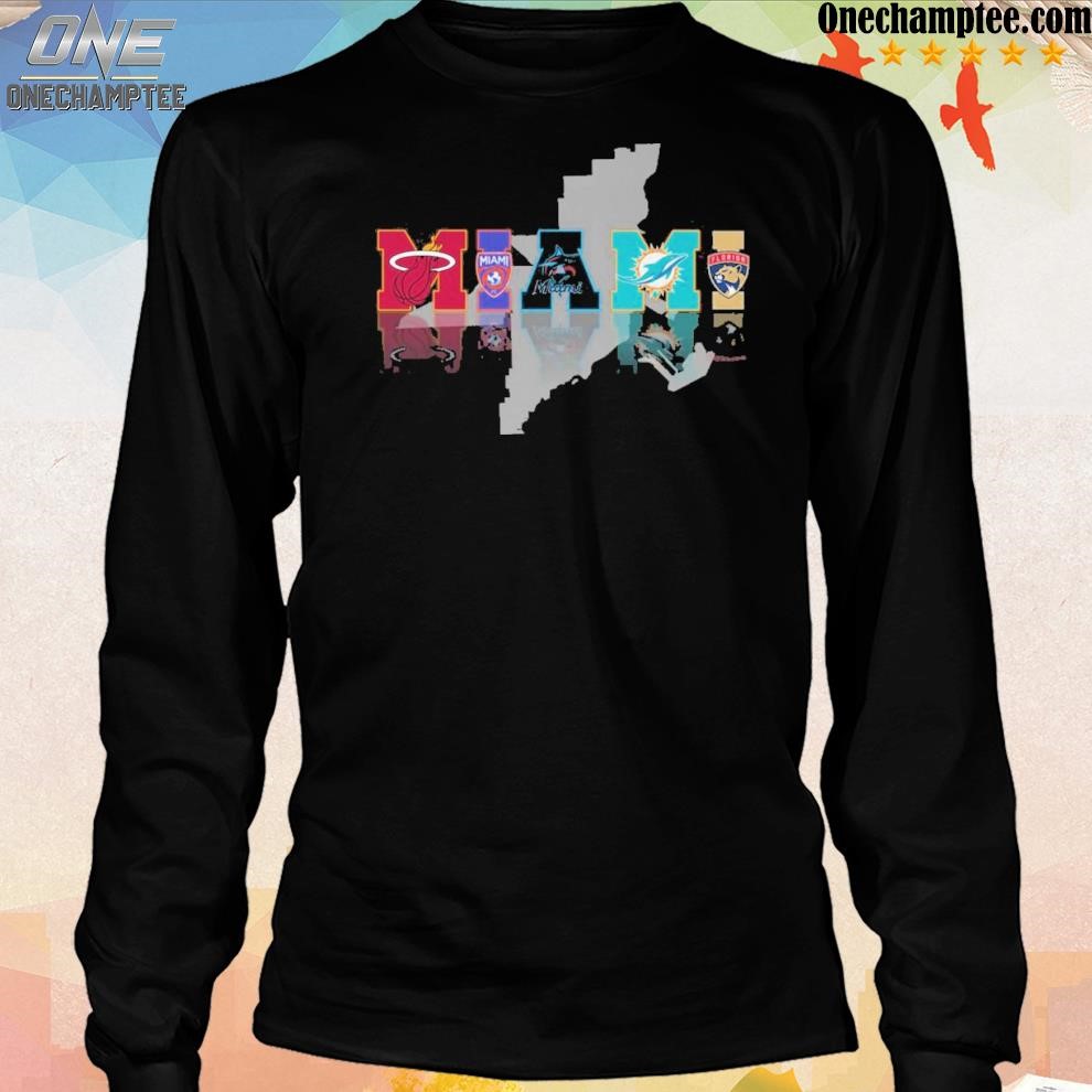 Official Miami Dolphins, Miami Heat, Miami Marlins and Florida Panthers  shirt, hoodie, sweater, long sleeve and tank top