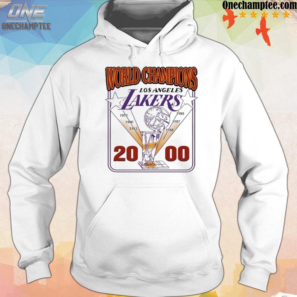 Pedro pascal world champions los angeles Lakers 2000 shirt, hoodie