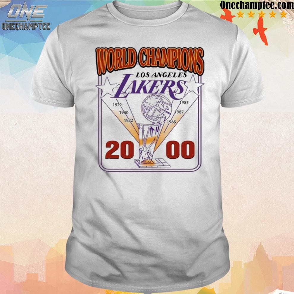 Official Pedro Pascal World Champions Los Angeles Lakers Shirt