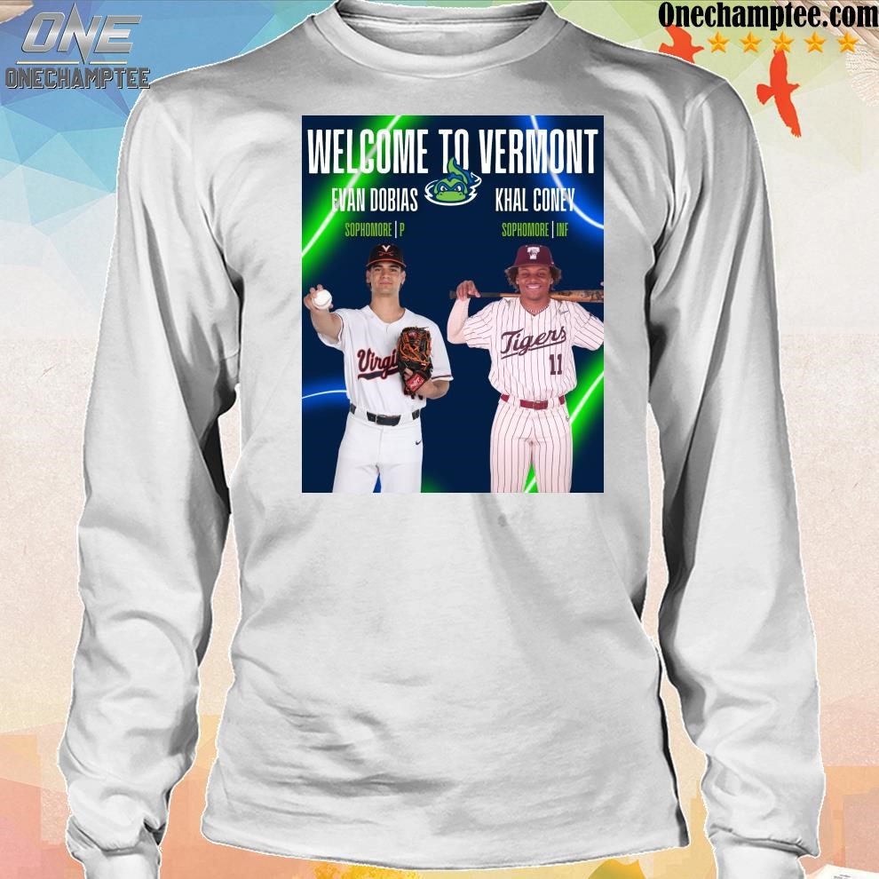 Official welcome to vermont evan dobias sophomore p khal coney sophomore inf shirt long sleve.jpg