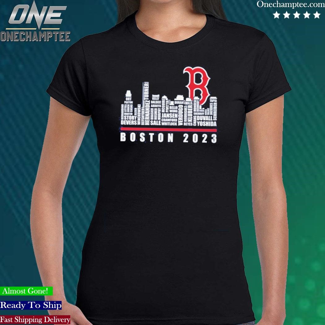 Official boston 2023 Red Sox Team Roster In City Shirt, hoodie, sweater,  long sleeve and tank top