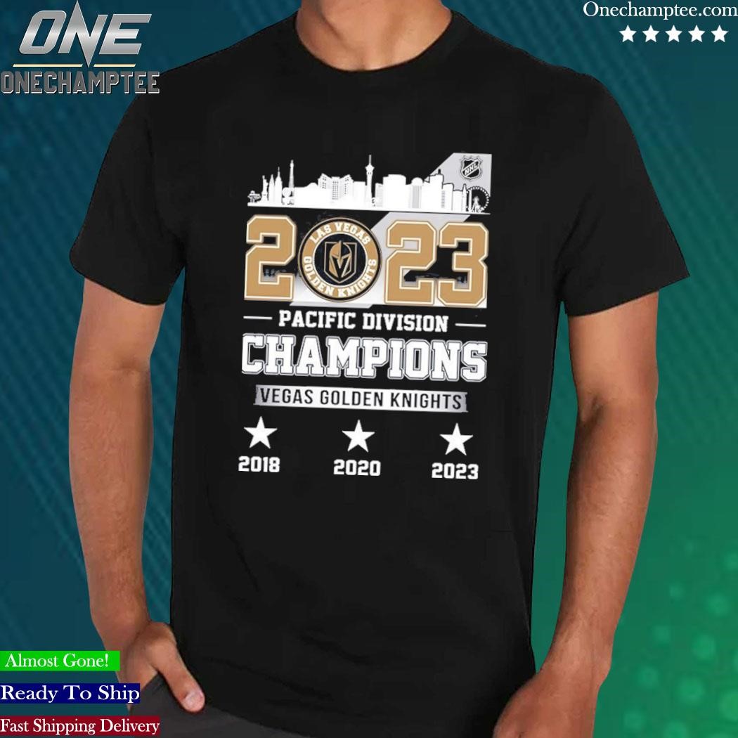 Vegas golden knights 2023 pacific Division champions shirt