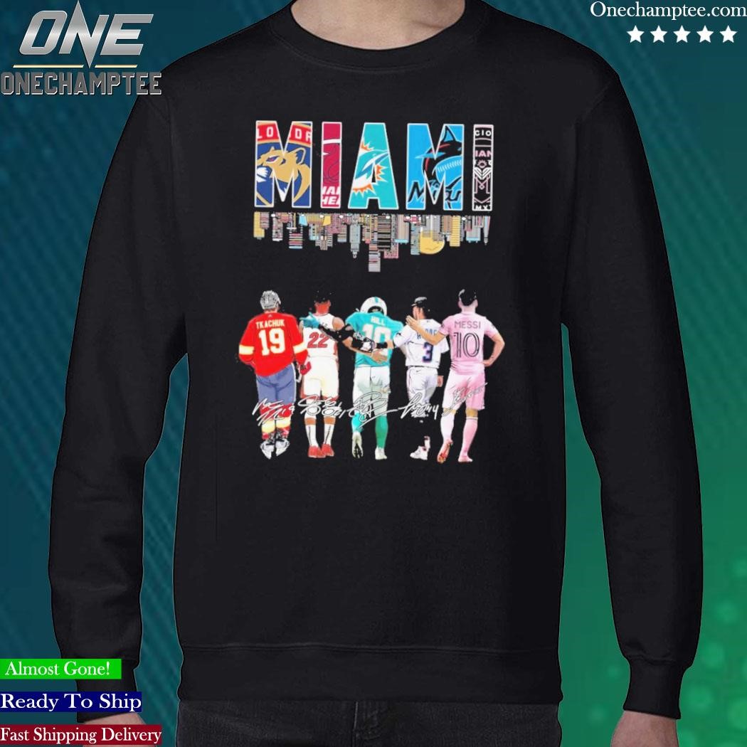 Design miami Heat Panthers Dolphins Marlins and Inter Miami With