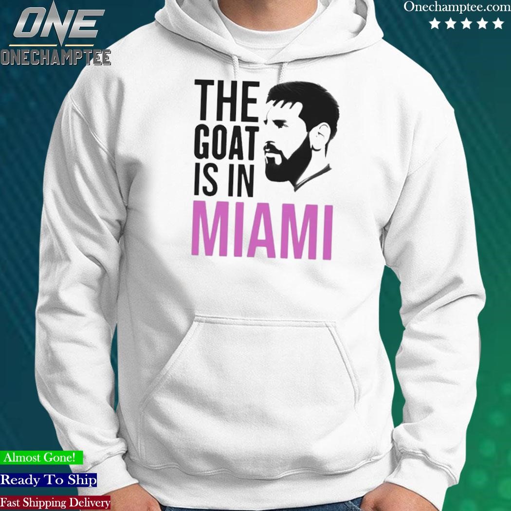 Lionel Messi The GOAT Inter Miami shirt, hoodie, longsleeve