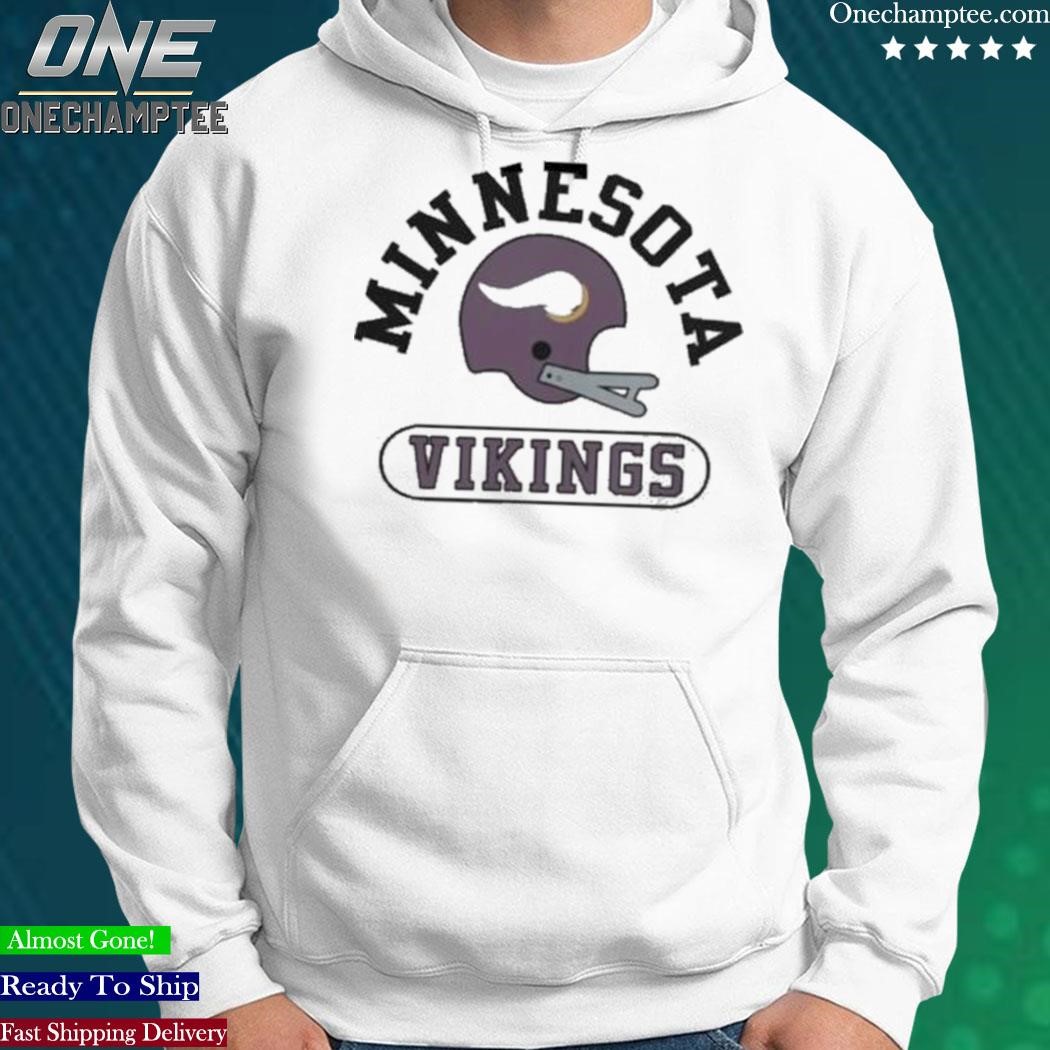 Minnesota Vikings Classic T-Shirt from Homage. | Officially Licensed Vintage NFL Apparel from Homage Pro Shop.