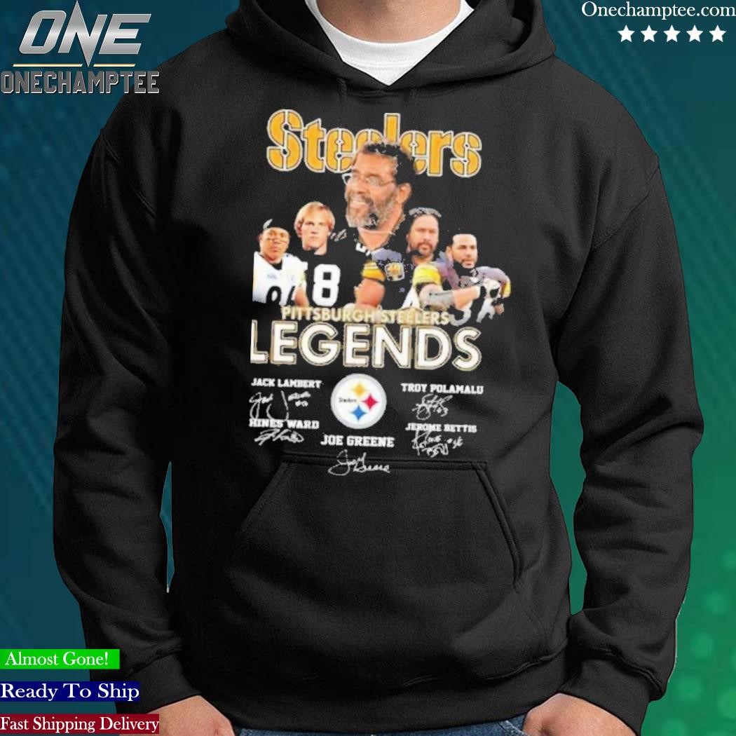 Pittsburgh Steelers Legends logo signature shirt