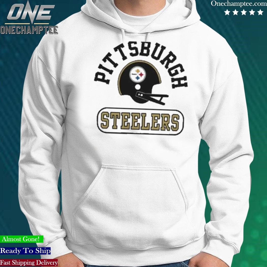 Logo Pittsburgh Steelers throwback helmet homage shirt, hoodie, longsleeve,  sweater