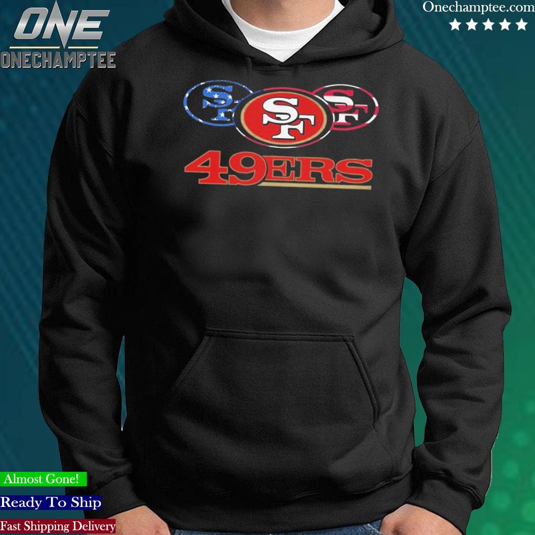 San francisco 49ers 4th of july 2023 shirt, hoodie, sweater, long sleeve  and tank top