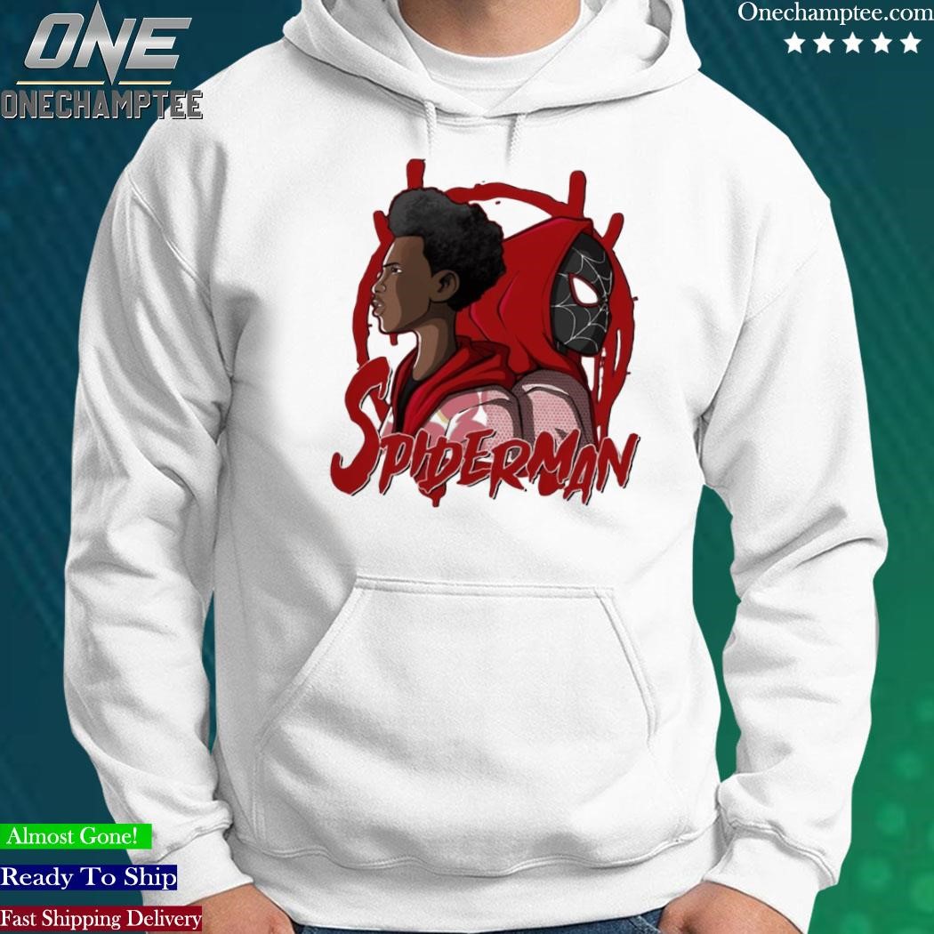 Design spiderman into the spiderverse 2 miles morales gwen stacy spidey  shirt, hoodie, long sleeve tee